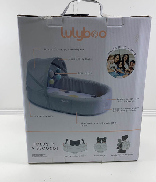 used Lulyboo Baby Lounge Premium Travel Bed