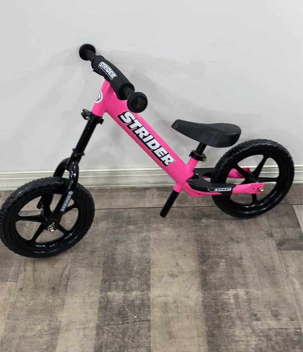 secondhand Strider Balance Bike, Sport 12", Pink - HIDDEN NEEDS PHOTOS 4/6