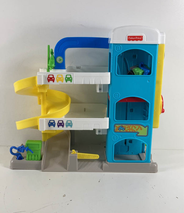 used Fisher Price Parking Garage And Gas Station