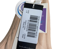 secondhand Kindred Bravely Organic Cotton Nursing & Sleep Bra, Large, Beige