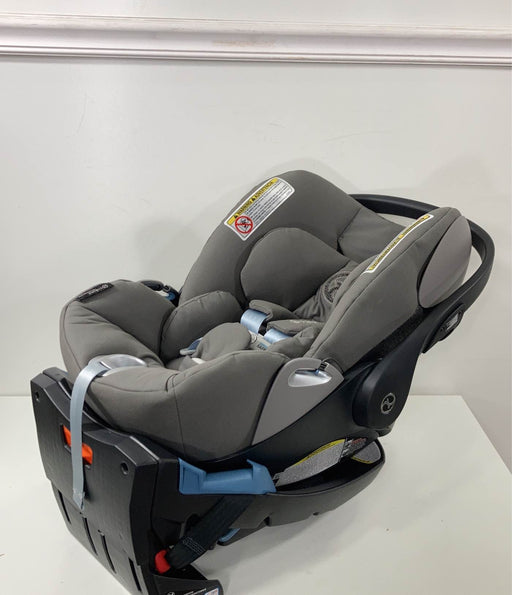 secondhand Cybex Cloud Q Infant Car Seat, Manhattan Grey