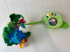 secondhand Fisher Price Rainforest Peek-A-Boo Leaves Musical Mobile