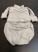 Shop Embe 2-Way Swaddle Blanket, Grey Stripe at GoodBuy Gear