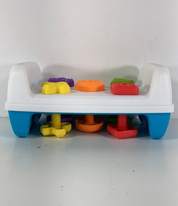 secondhand Fisher Price Tap N Turn Shape Hammer Bench