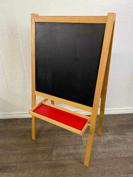 used Chalkboard And Dry Erase Easel