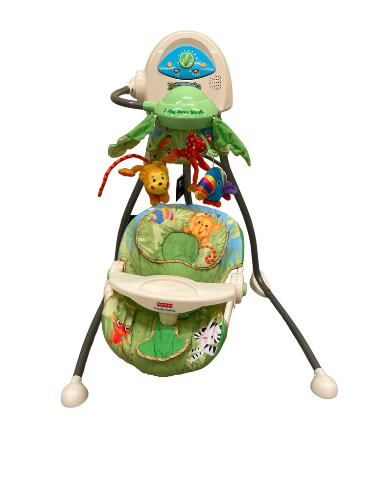 Fisher price hotsell rainforest cradle swing