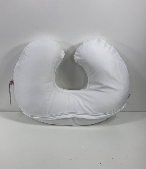 secondhand Boppy Luxe Nursing Pillow, white