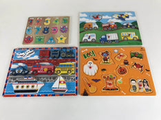 used BUNDLE Toddler-Preschool Puzzles