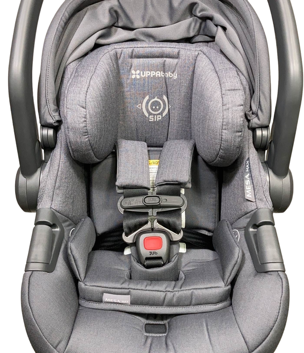 UPPAbaby MESA MAX Infant Car Seat and Base, 2022, PureTech Greyson