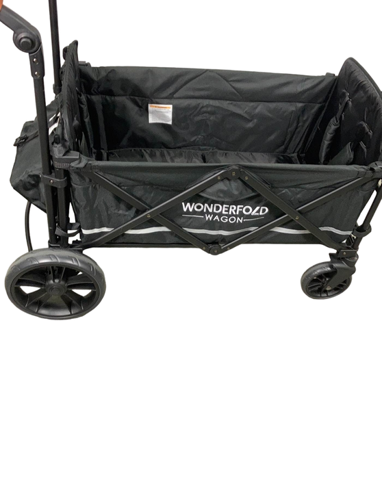 secondhand Wonderfold X2 Push + Pull Double Stroller Wagon, Stealth Black, 2022