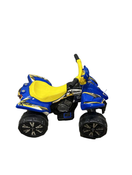 secondhand Kids Motorz Xtreme Quad 6V Vehicle, Blue and Yellow