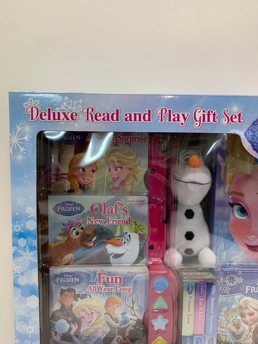 secondhand Disney Frozen Deluxe Read and Play Gift Set