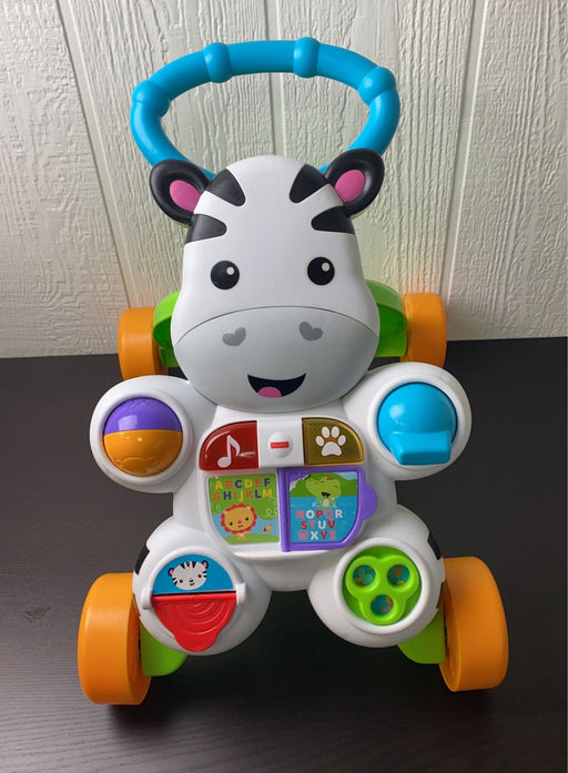 used Fisher Price Learn With Me Zebra Walker