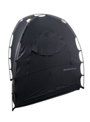 secondhand SlumberPod 3.0 Sleep Canopy, Black with Grey Accents