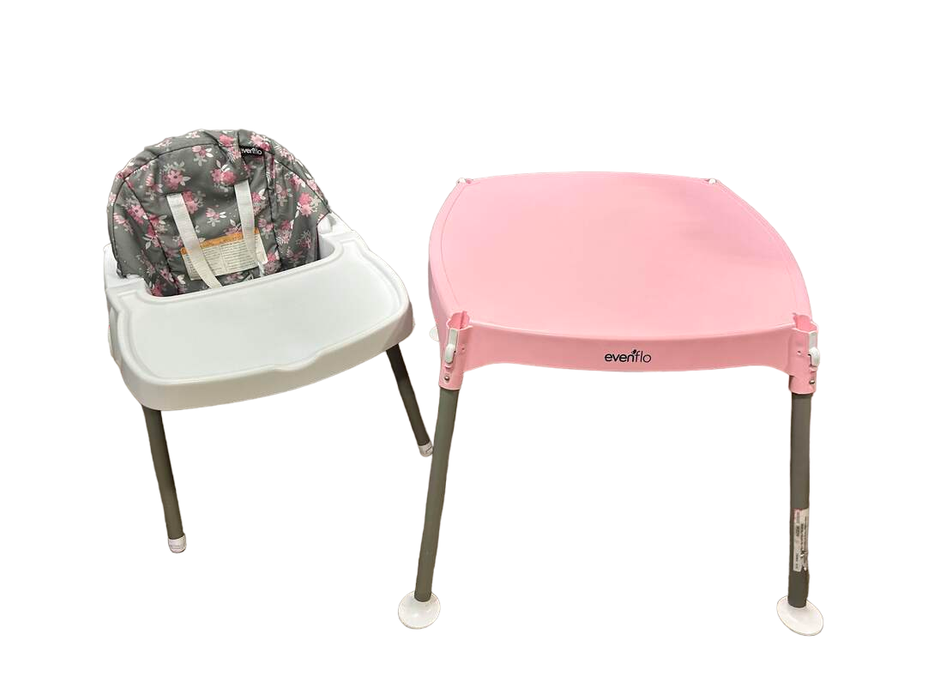 Evenflo 4-in-1 Eat & Grow Convertible High Chair, Poppy