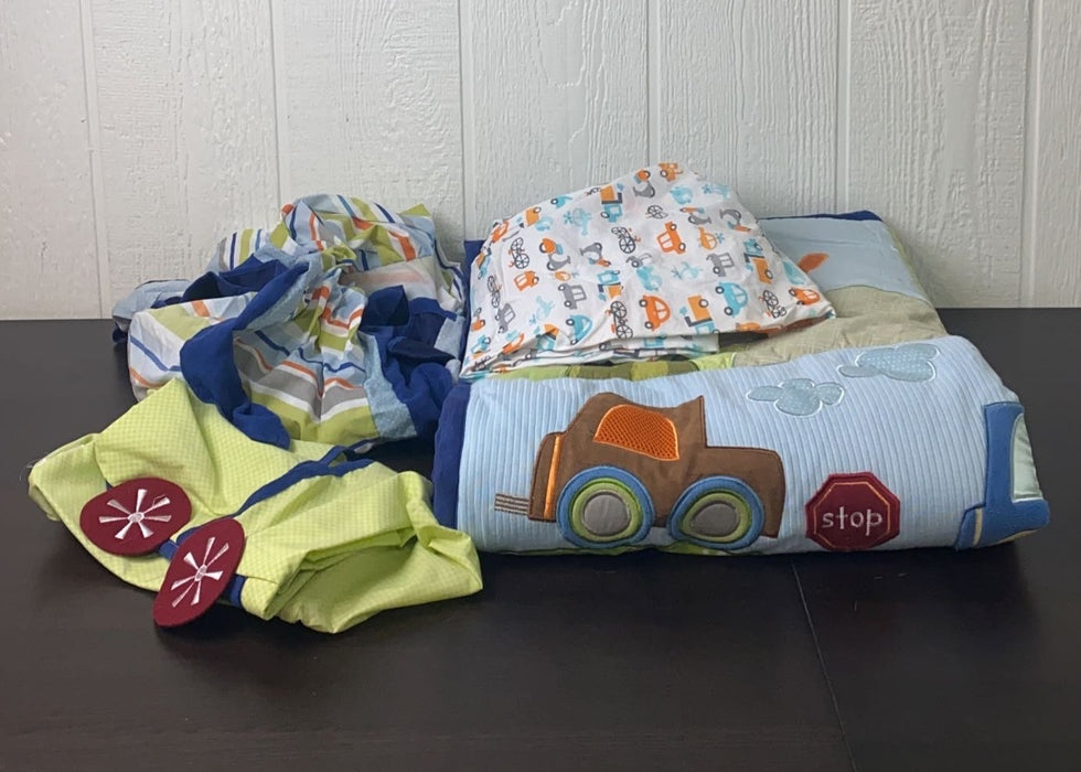 used BUNDLE Crib Bedding