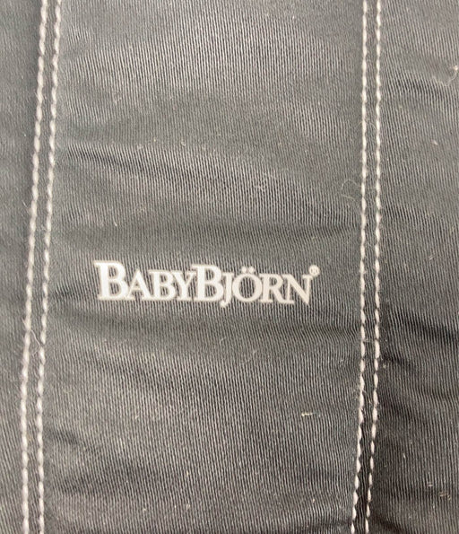 used BabyBjorn Baby Carrier Mini, Black Cotton