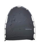 used SlumberPod 3.0 Sleep Canopy with Fan, Black with Gray Accents