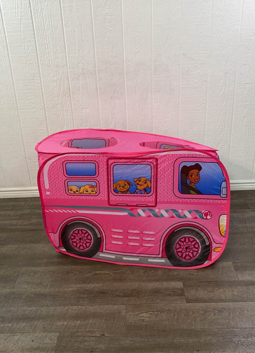 used Sunny Days Entertainment Pop-Up Bus Tent, Barbie