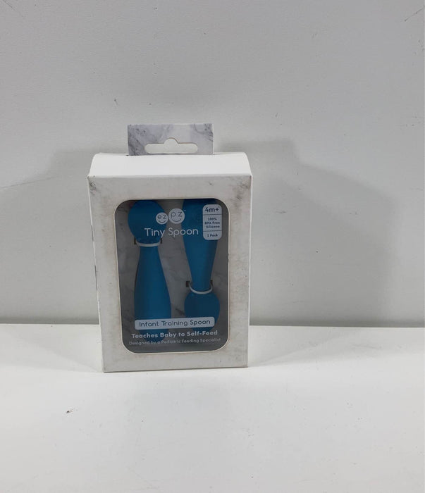 Shop ezpz Tiny Spoon, Blue, 4+ months at GoodBuy Gear