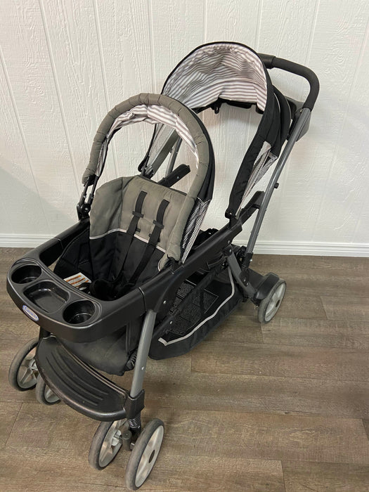 secondhand Graco RoomFor2 Stand And Ride Double Stroller, 2016