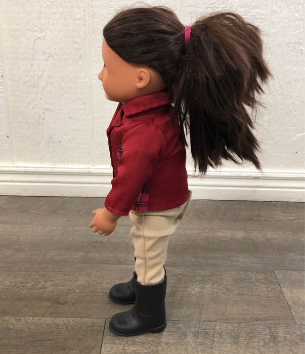 Our Generation Deluxe Riding Bundle With Doll