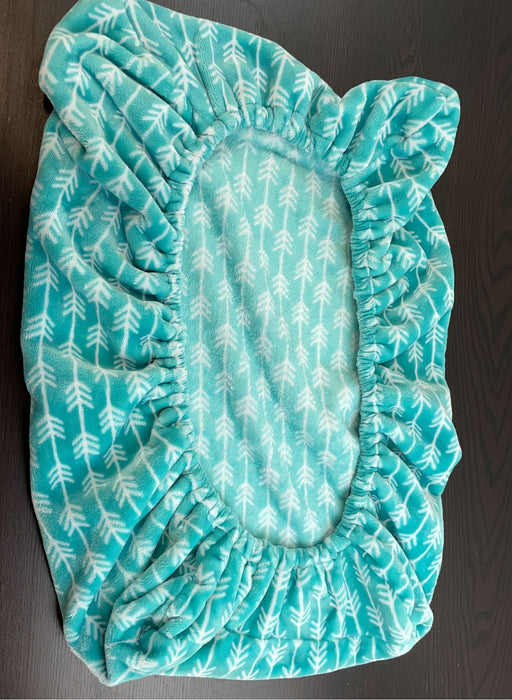 used Levtex Baby Bailey Plush Changing Pad Cover