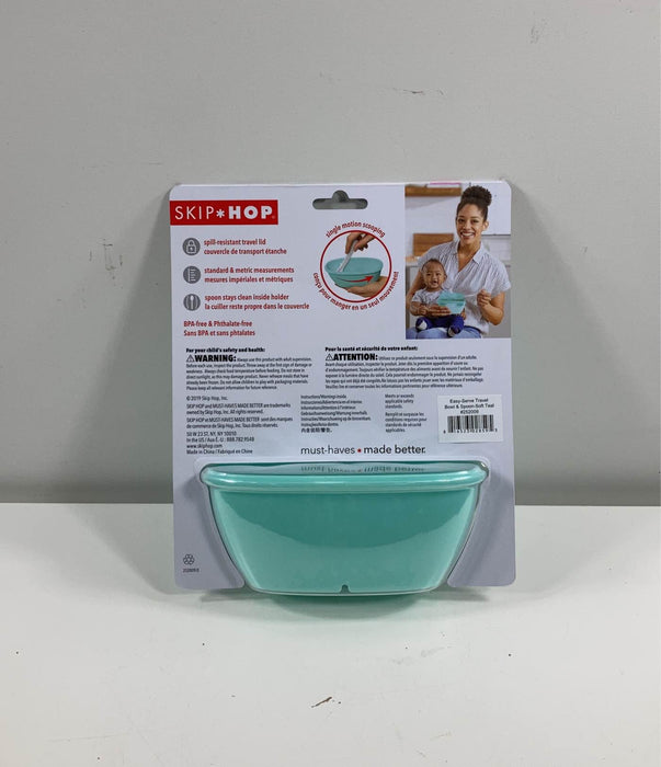 secondhand Skip Hop Travel Bowl and Spoon