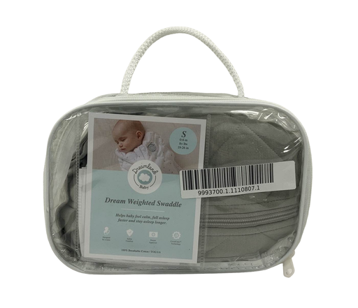 used Dreamland Weighted Swaddle, Moon Grey