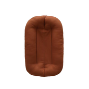 used Snuggle Me Organic Sensory Infant Lounger, Gingerbread