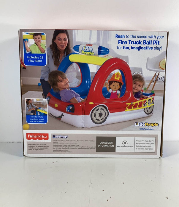 secondhand Fisher Price Little People Fire Truck Ball Pit