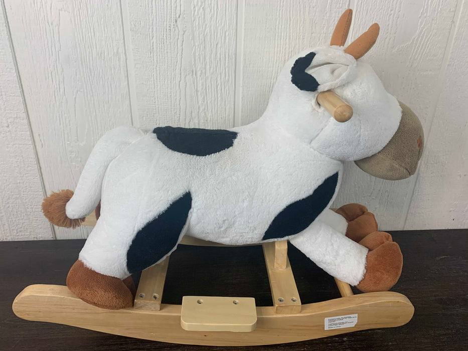 Shop Trademark Happy Trails Plush Rocking Animal, Connie Cow at GoodBuy Gear