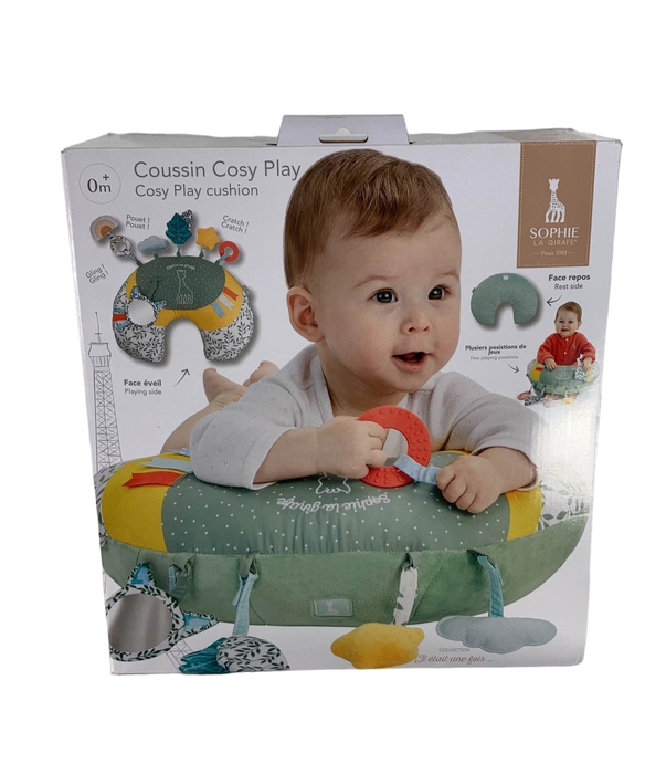 secondhand Sophie La Giraffe 2-in-1 Activity Cushion