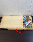 used T.S. Shure Jumbo Wooden Puzzles, Train