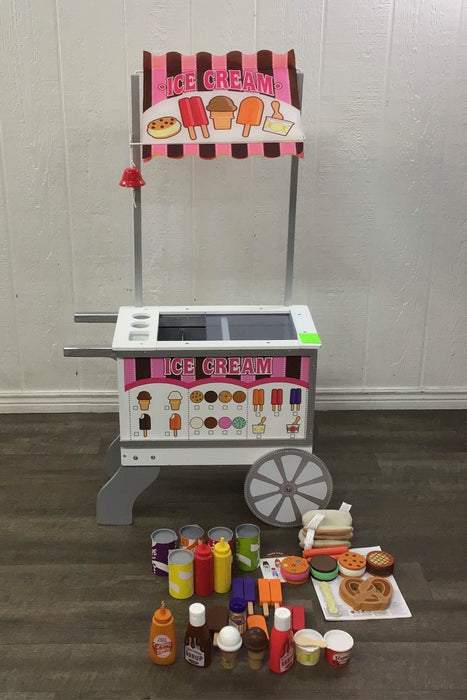 used Melissa & Doug Snacks & Sweets Food Cart