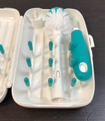 Shop OXO Tot On The Go Drying Rack With Bottle Brush, Teal at GoodBuy Gear