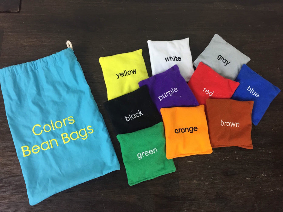 used Educational Insights Colors Bean Bags