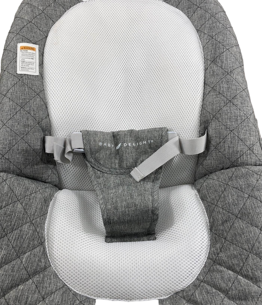 Baby Delight Go with Me Aura Deluxe Portable Rocker & Bouncer, Quilted