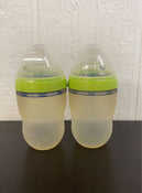 secondhand Comotomo Baby Bottle Bundle, Green