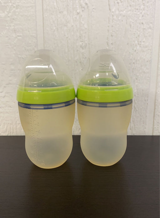 secondhand Comotomo Baby Bottle Bundle, Green