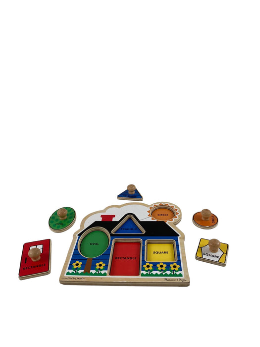 Shop Melissa & Doug Jumbo Knob Puzzle at GoodBuy Gear