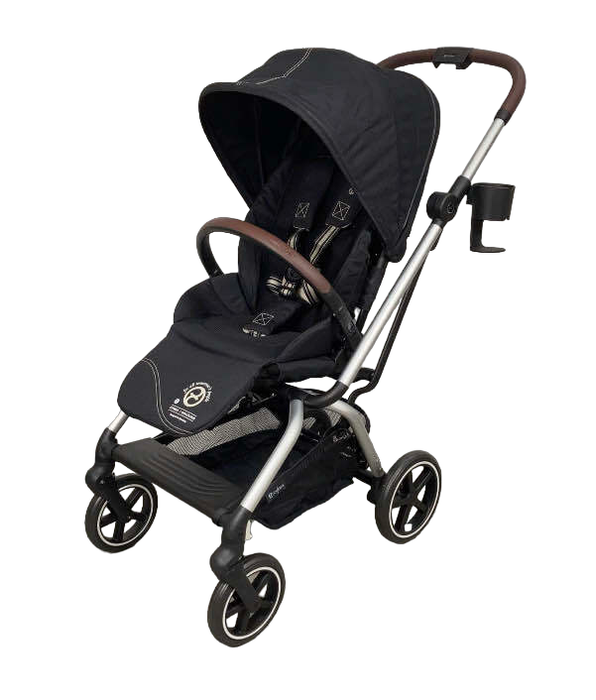 used Cybex Eezy S Twist2 Stroller, 2022, Moon Black