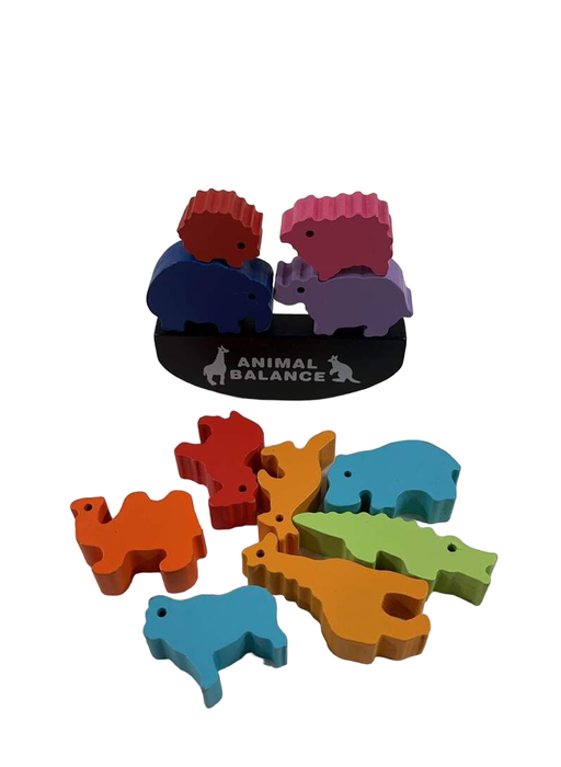 secondhand Pjdrllc Animal Balance Stacking Blocks