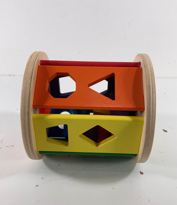 used Melissa & Doug Match and Roll Shape Sorter