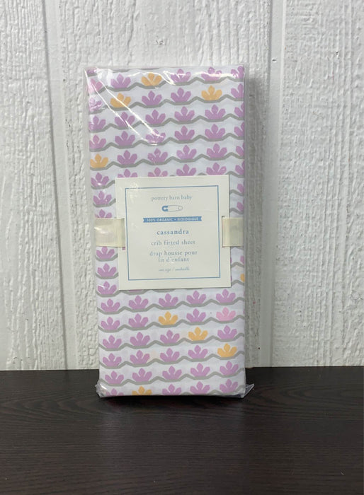 used Pottery Barn Kids Fitted Crib Sheet