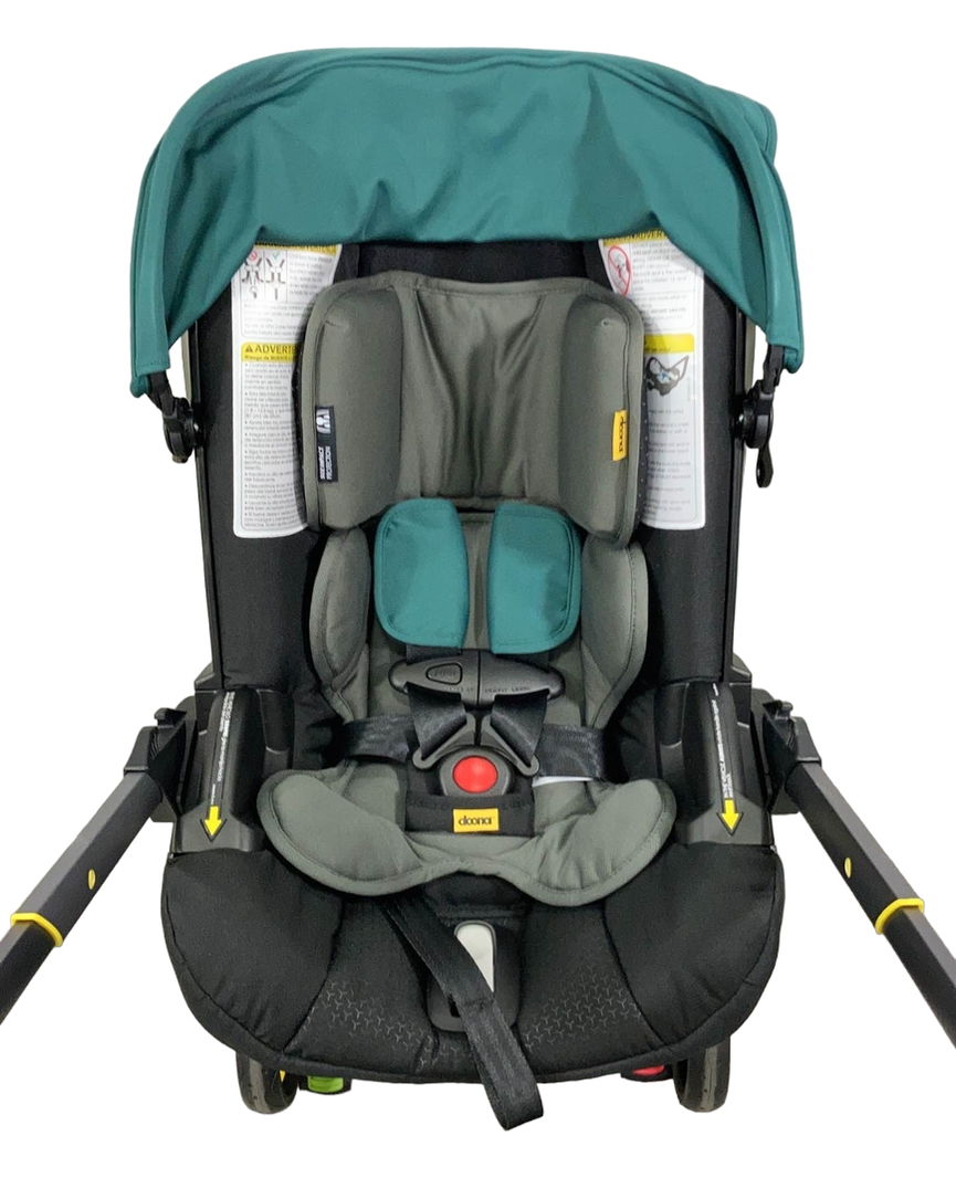 Doona Infant Car Seat & Stroller Combo, 2022, Racing Green