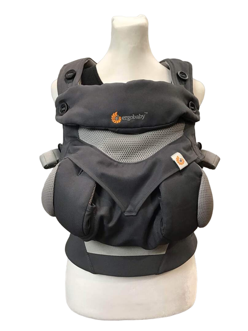 used Ergobaby 360 All Positions Cool Air Mesh Baby Carrier, Carbon Grey