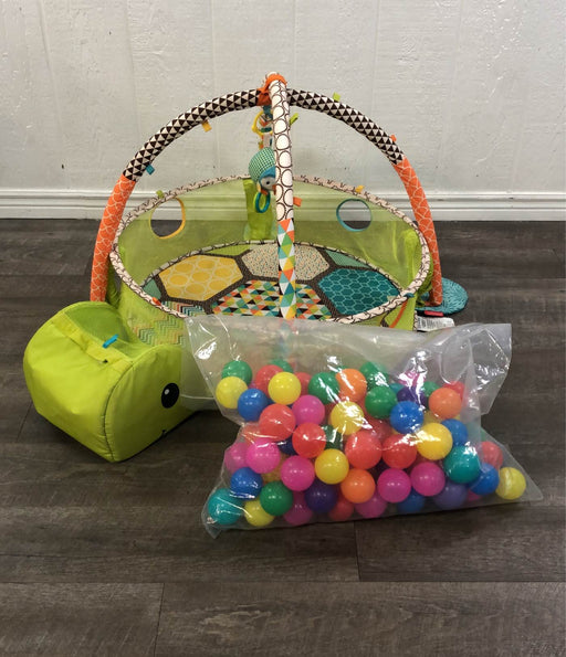 used Infantino 3-in-1 Grow with me Activity Gym and Ball Pit