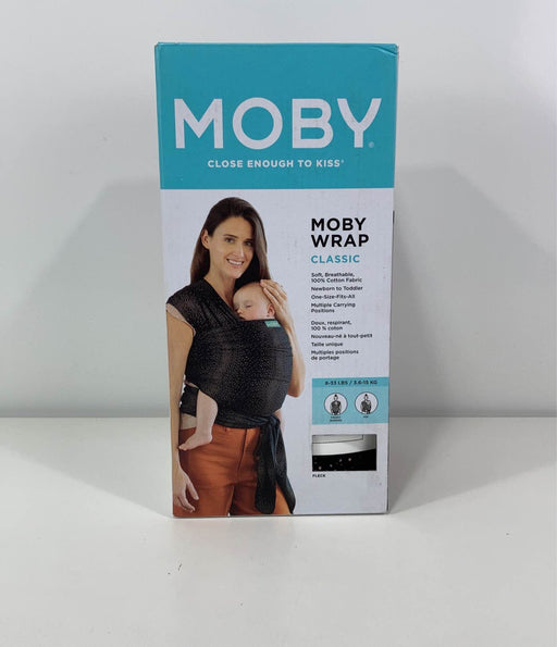 used Moby Wrap Baby Carrier, Fleck