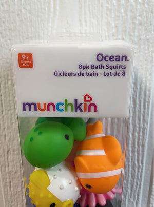 Munchkin Ocean Bath Squirts - 8pk